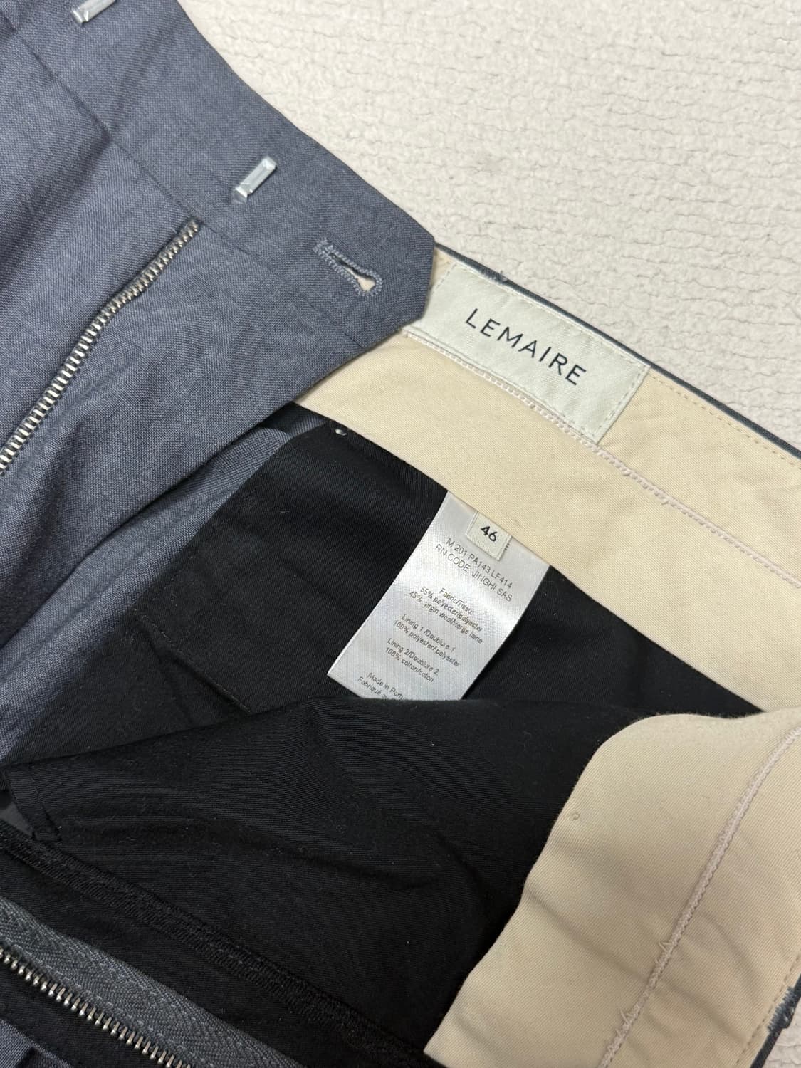 [48/46] 20ss 르메르 그레이 셋업 상품이미지7