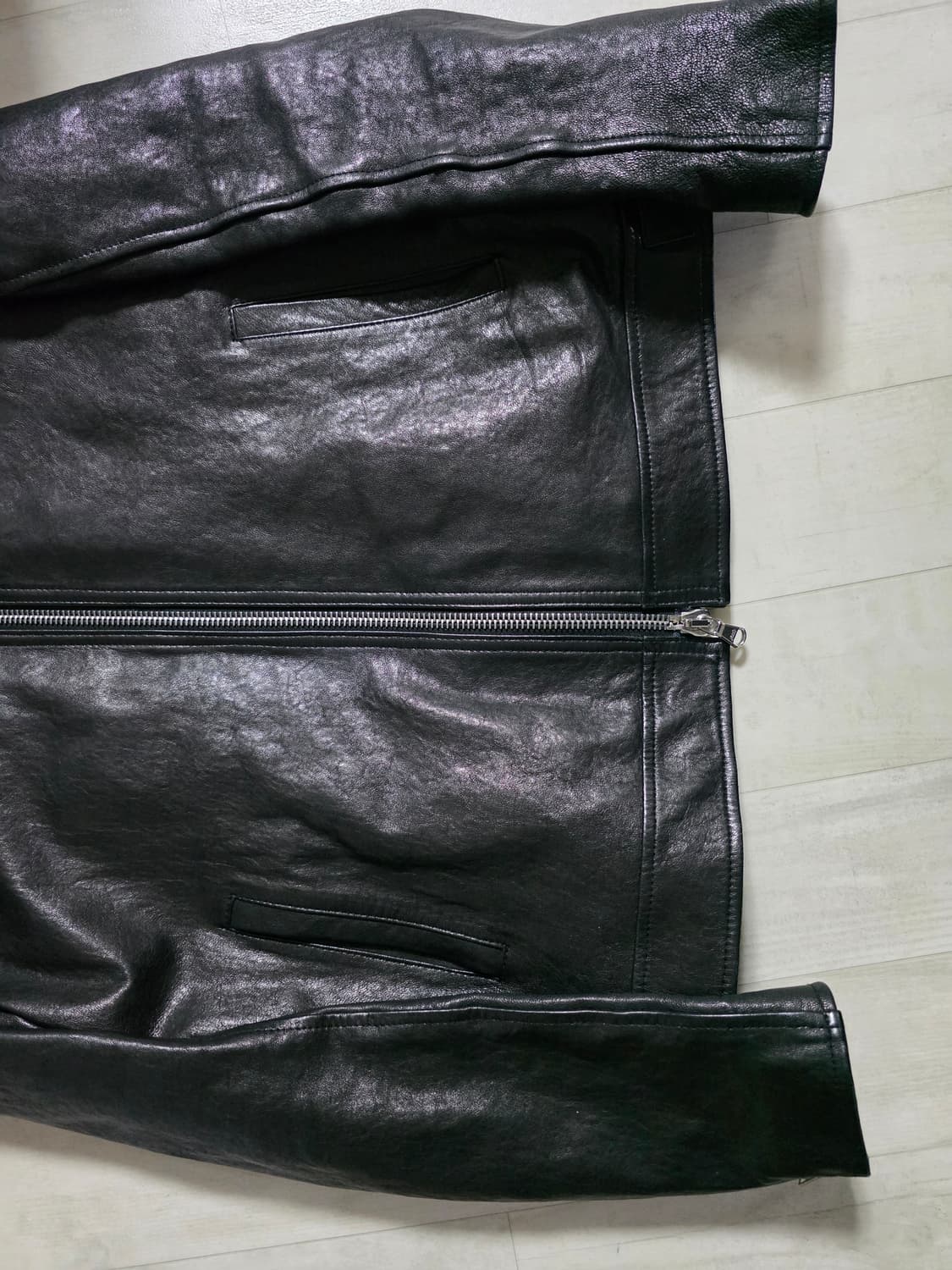 도프제이슨 프리미엄 베지터블 램스킨 싱글 자켓 M 상품이미지3