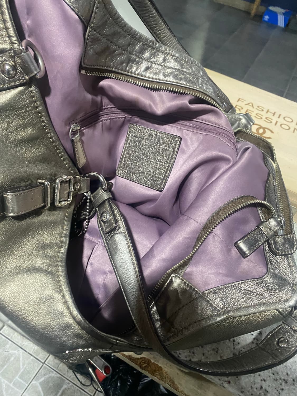 코치 정품 빅백 상품이미지9