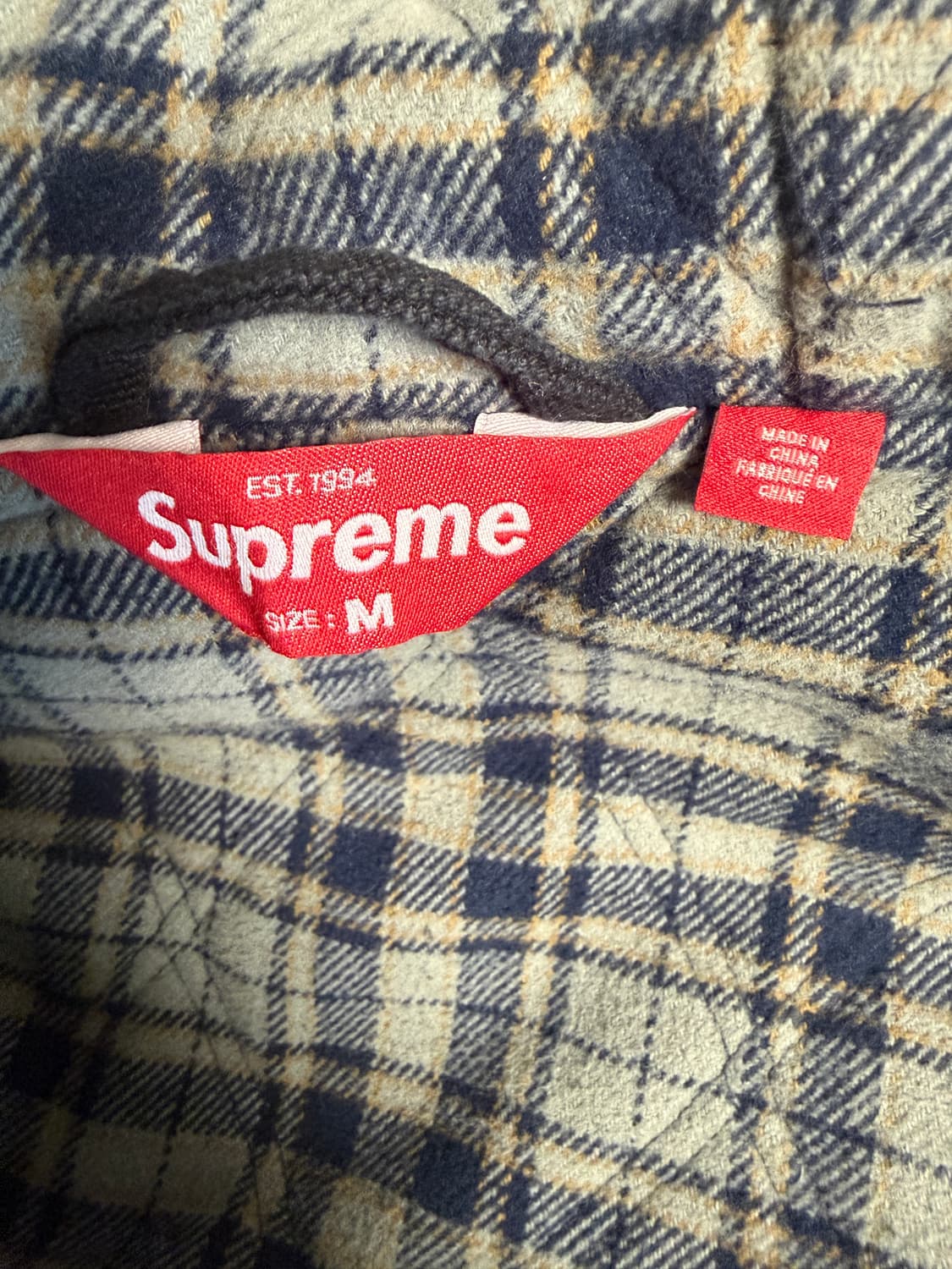 슈프림 리플렉티브 아크 후드집업 상품이미지4