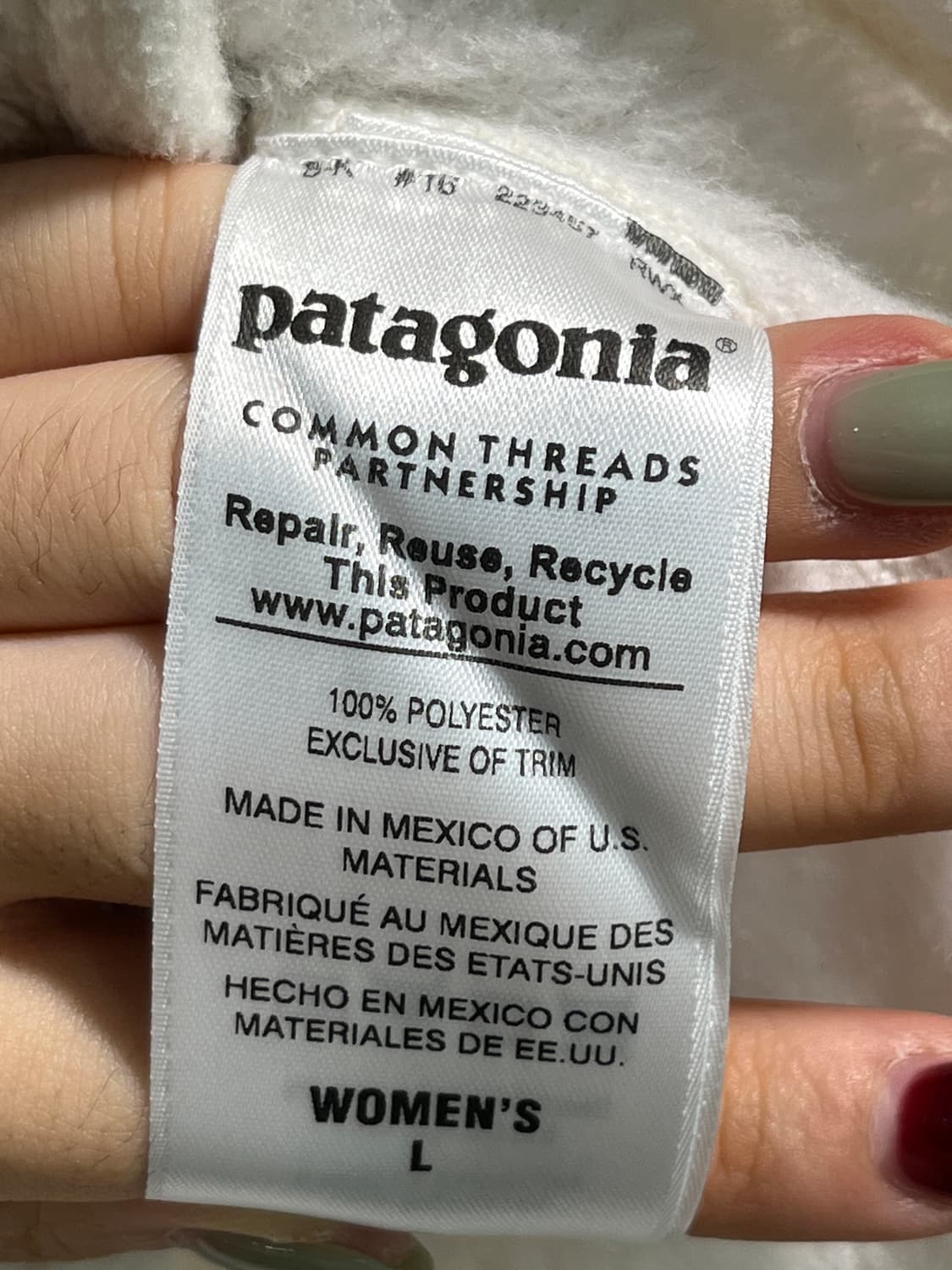 Patagonia 파타고니아 플리스 베스트 우먼 L 상품이미지9