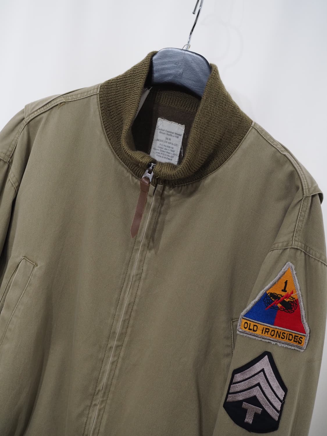 vintage talon zipper tanker jacket  상품이미지2