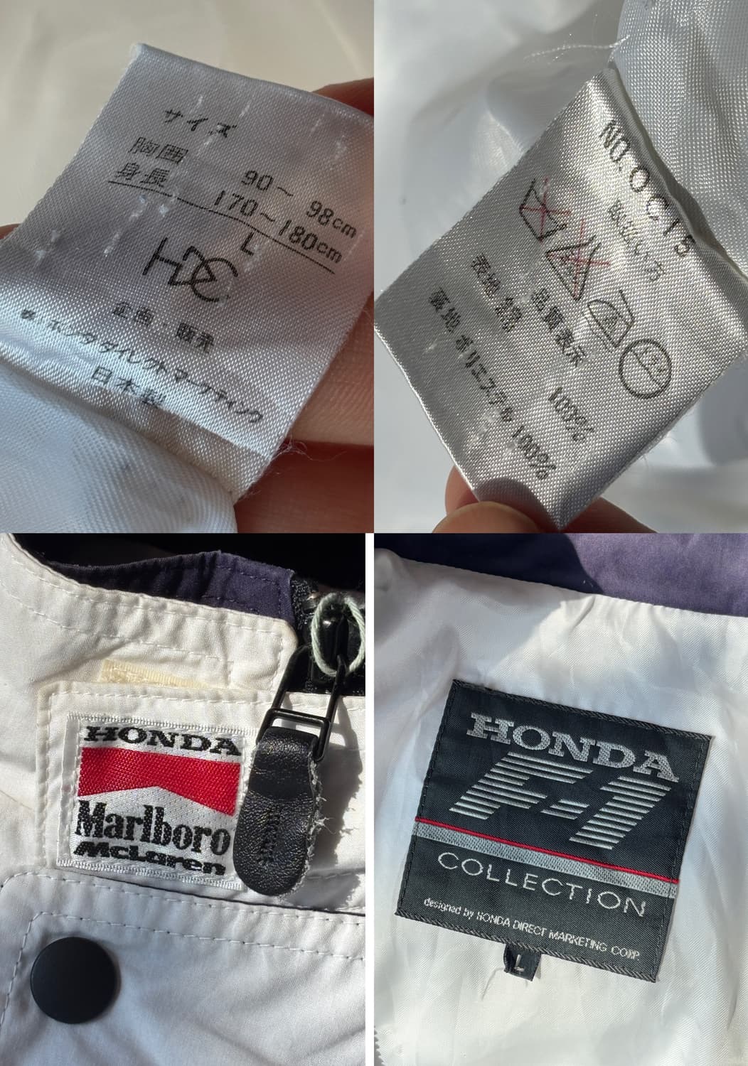 HONDA F1 Racing Team 90s-00s 레이싱 자켓 상품이미지8