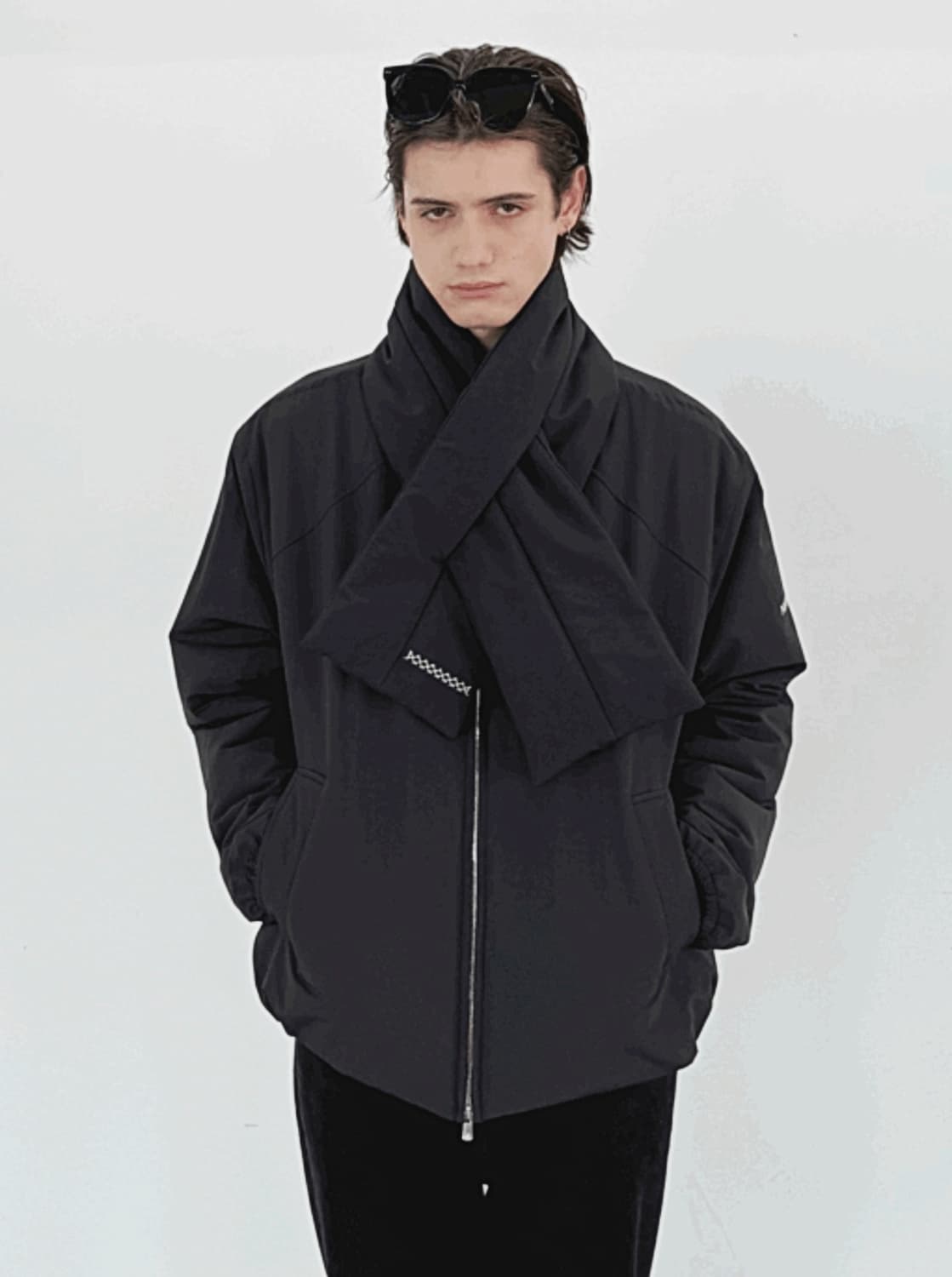 [OS]준느 A04 패디드 머플러 패딩머플러 상품이미지9