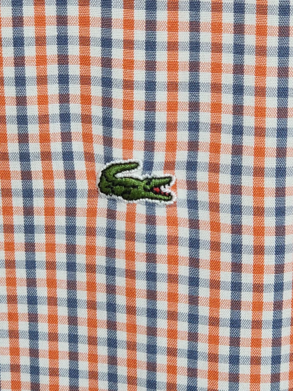 (L) 라코스테 셔츠 체크 남방 로고 스판 캐주얼  상품이미지4