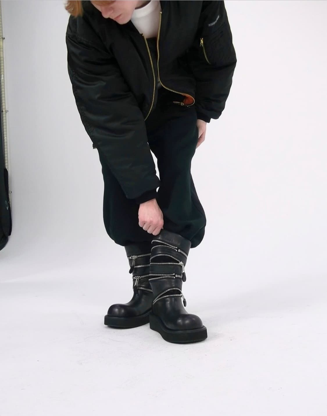 Rough simmons 멀티지퍼 부츠 상품이미지3