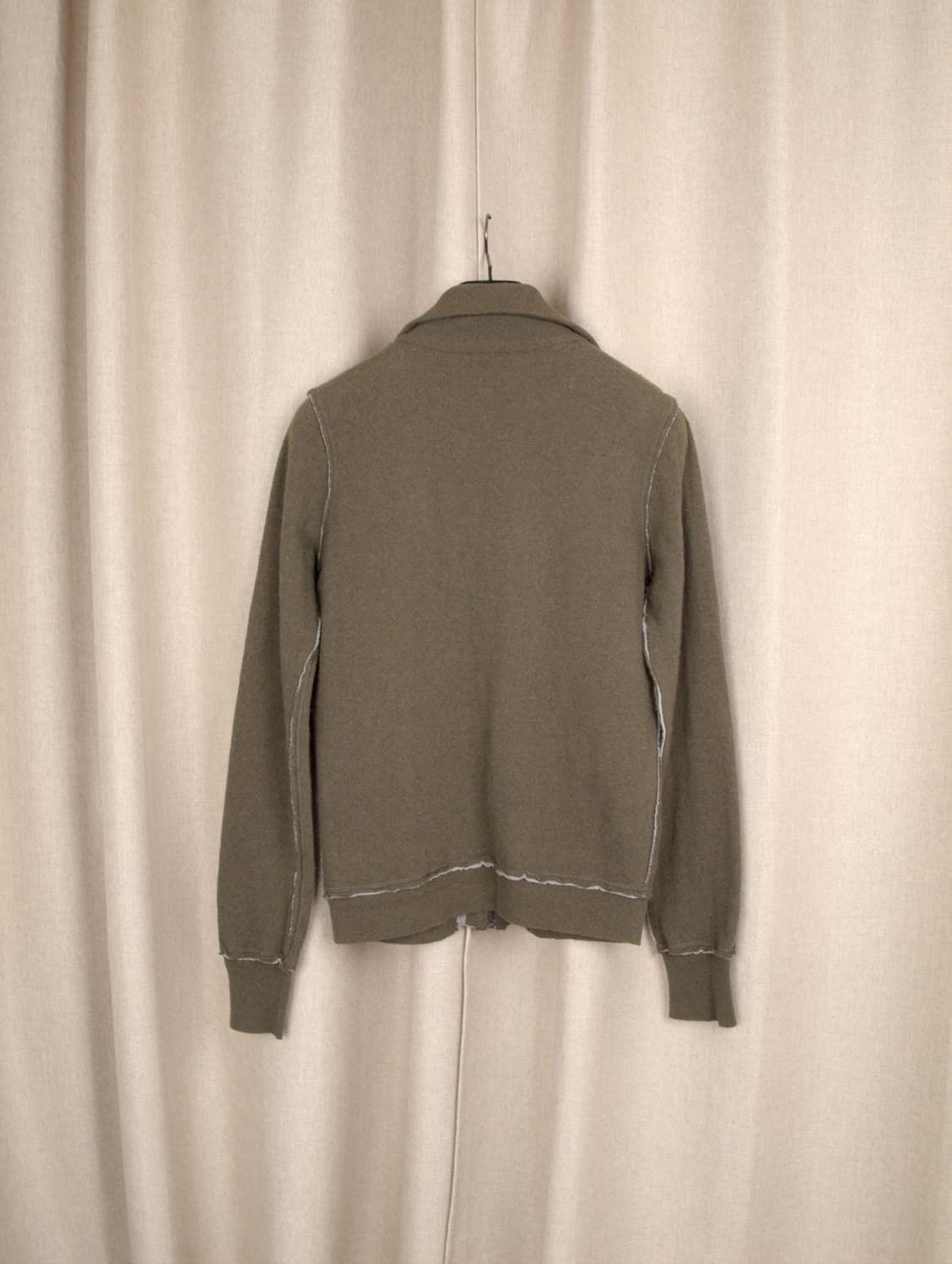 Wool Zip-up Knit Jacket 상품이미지3