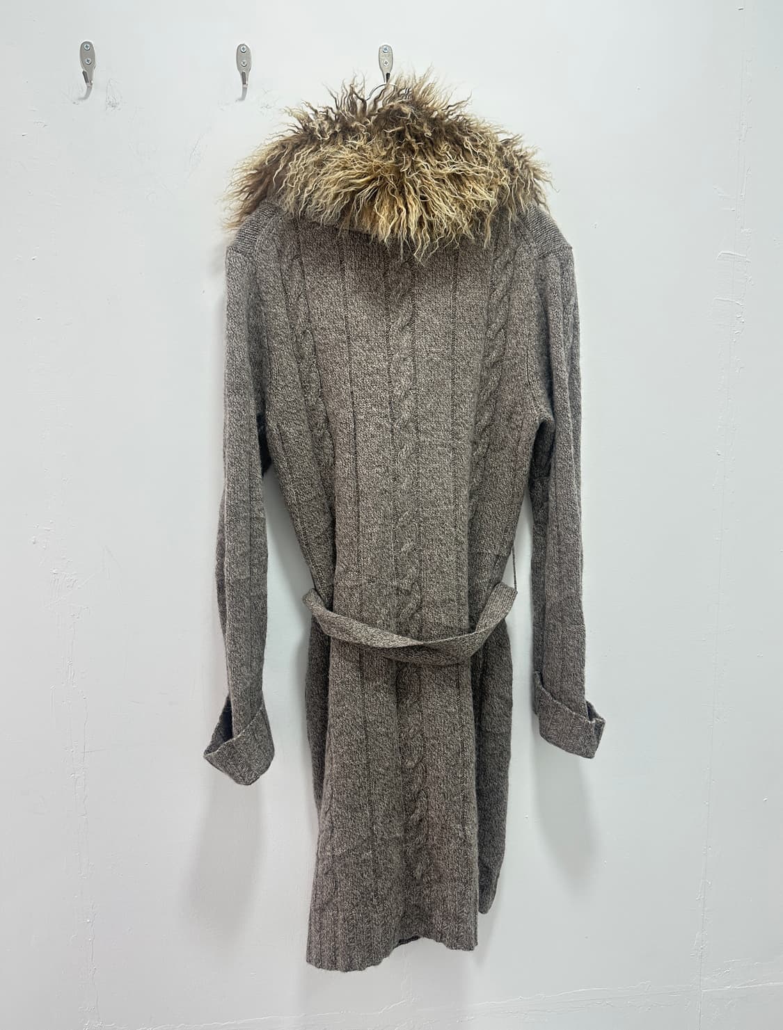 Grunge Tibetan Lamb Fur Alpaca Blend Car 상품이미지8