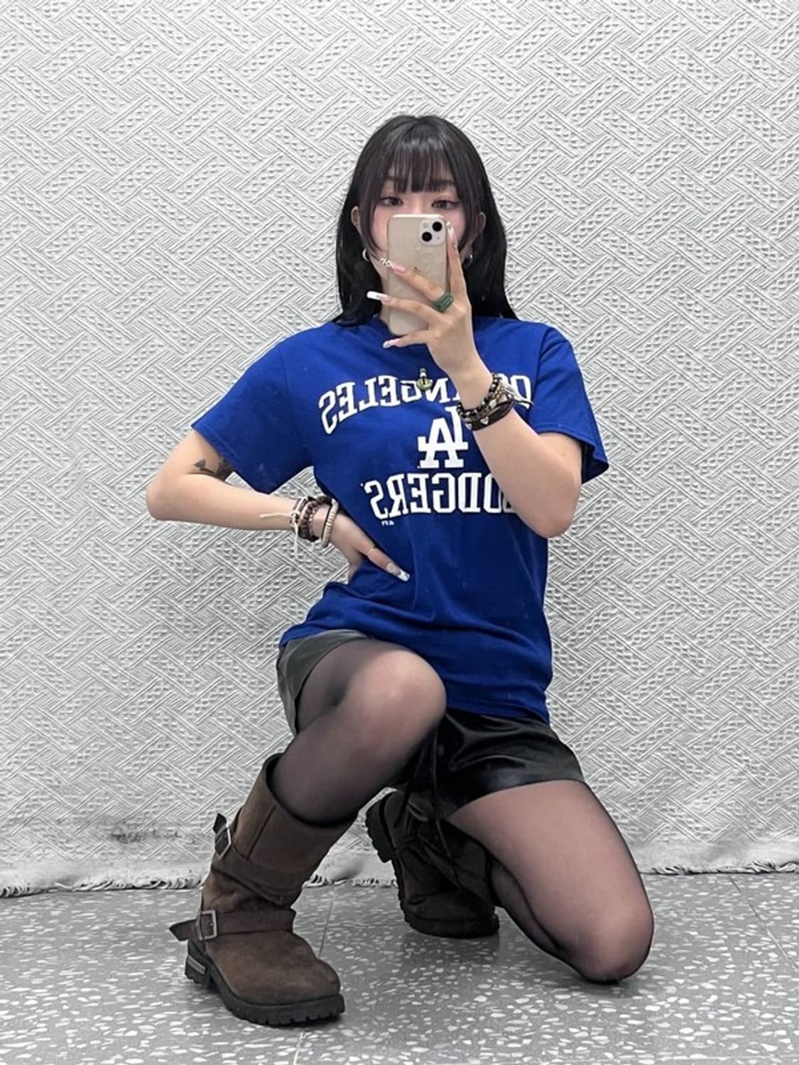 마제스틱 빈티지 스트릿 캐주얼 로스엔젤레스 반팔티 S C11374 상품이미지1