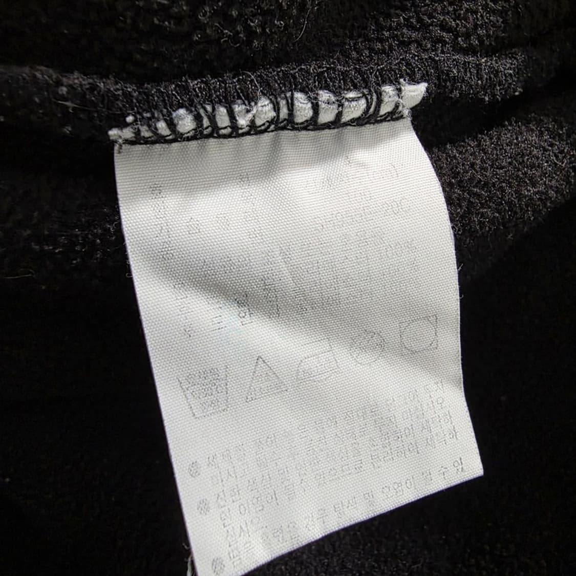 라코스테 쉐르파 플리스 후드 집업 자켓 블랙 상품이미지7