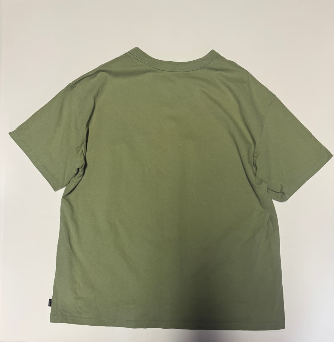 나이키 중앙 스우시 오버핏 반팔 티셔츠 2XL 카키 상품이미지2