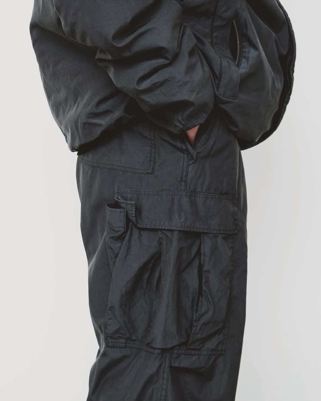 25aw Silk Taffeta M-51 Over Pants 상품이미지9