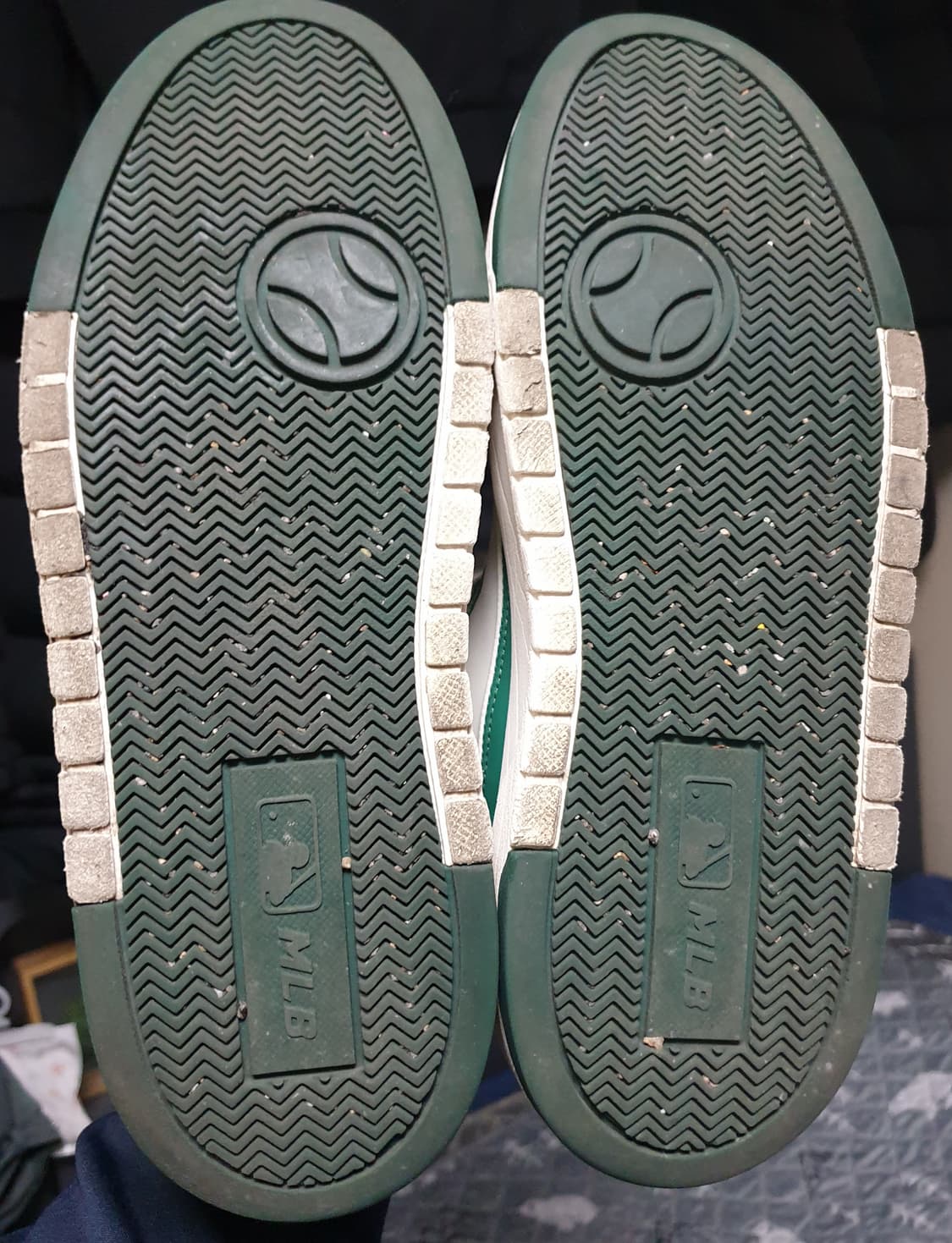 MLB 청키라이너 베이직 뉴욕양키스 스니커즈 그린 (270) 상품이미지5