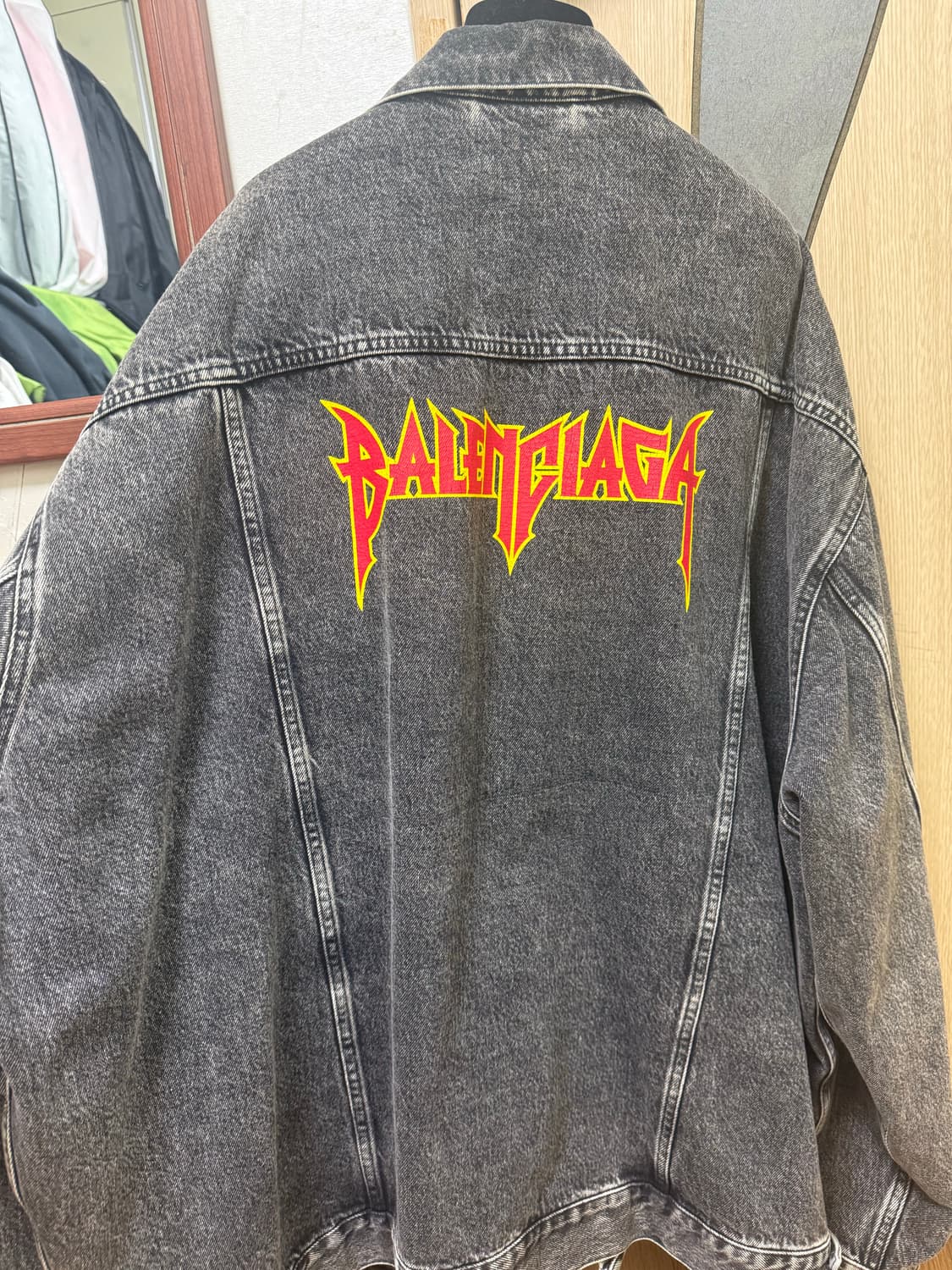 발렌시아가 메탈리카 청자켓 팝니다 상품이미지4