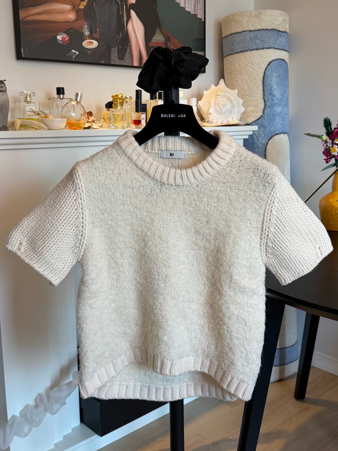 Le knit 니트 반팔 상품이미지4