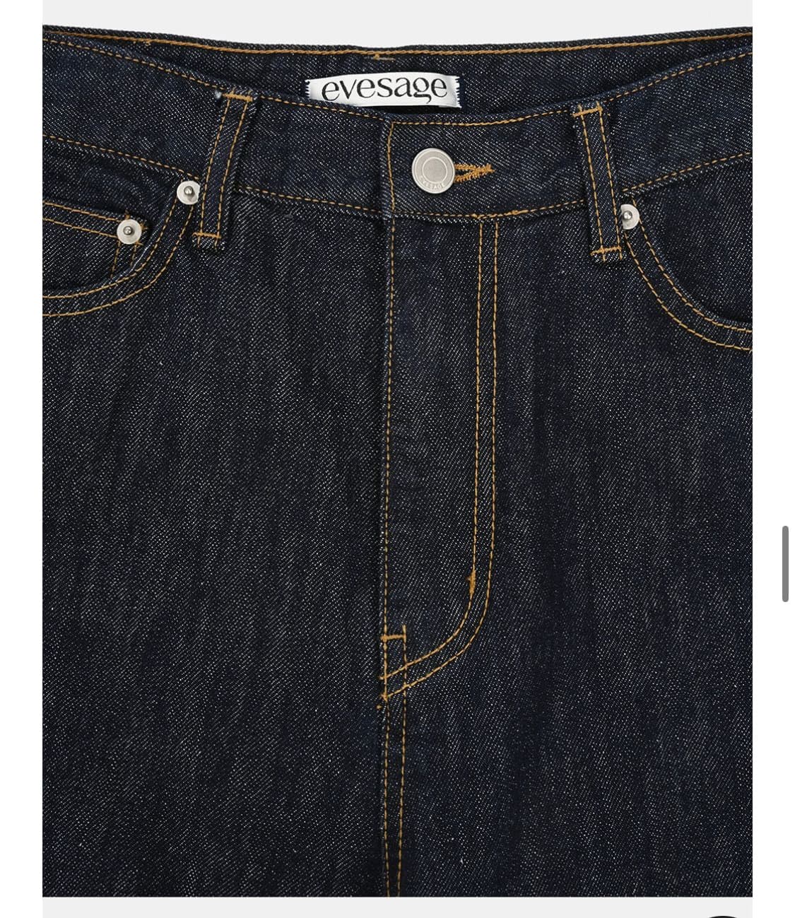 Evesage 와이드 데님 상품이미지2