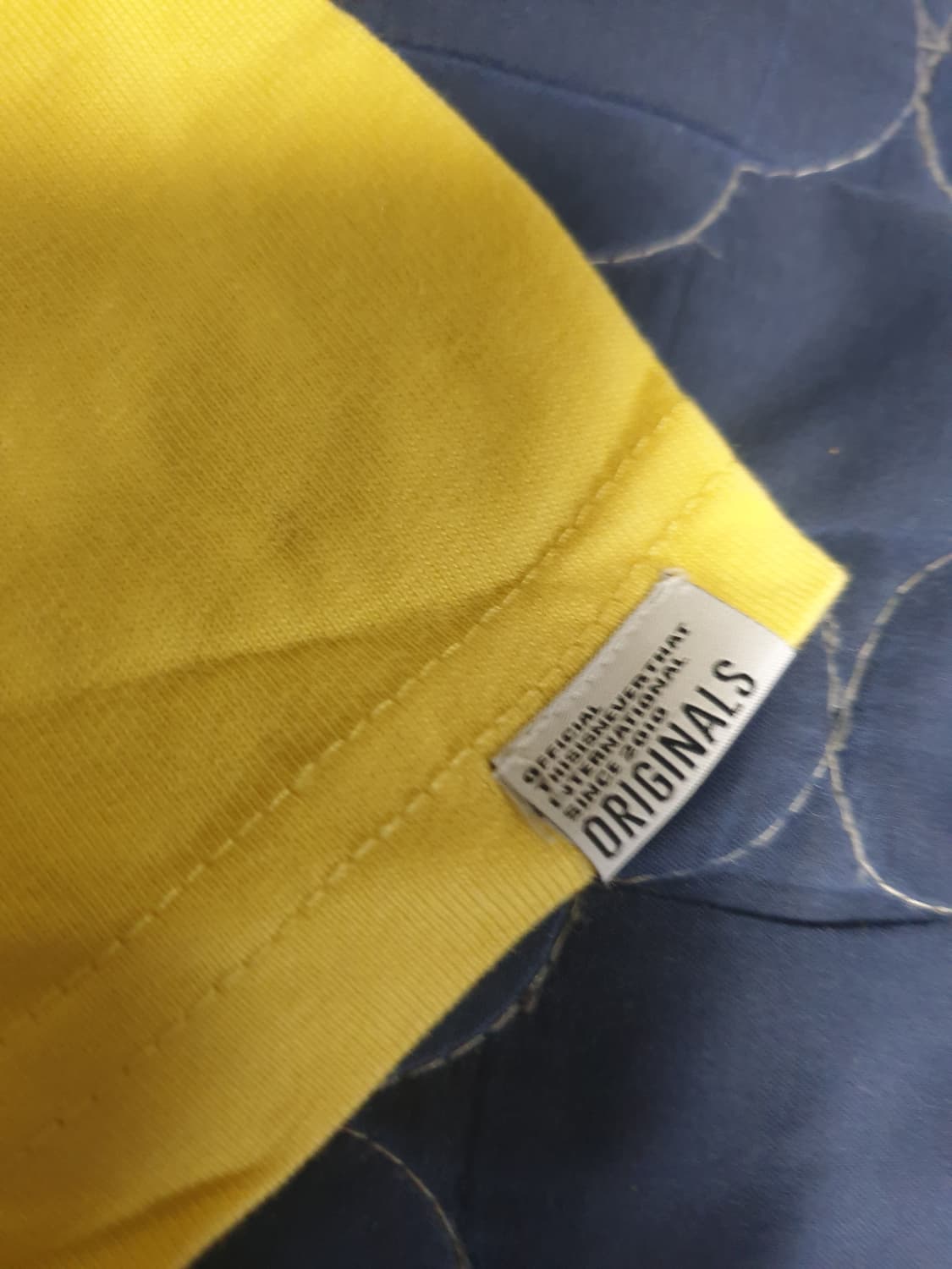 디스이즈네버댓 레터링로고 코튼 반팔티 레몬 (M) 상품이미지4