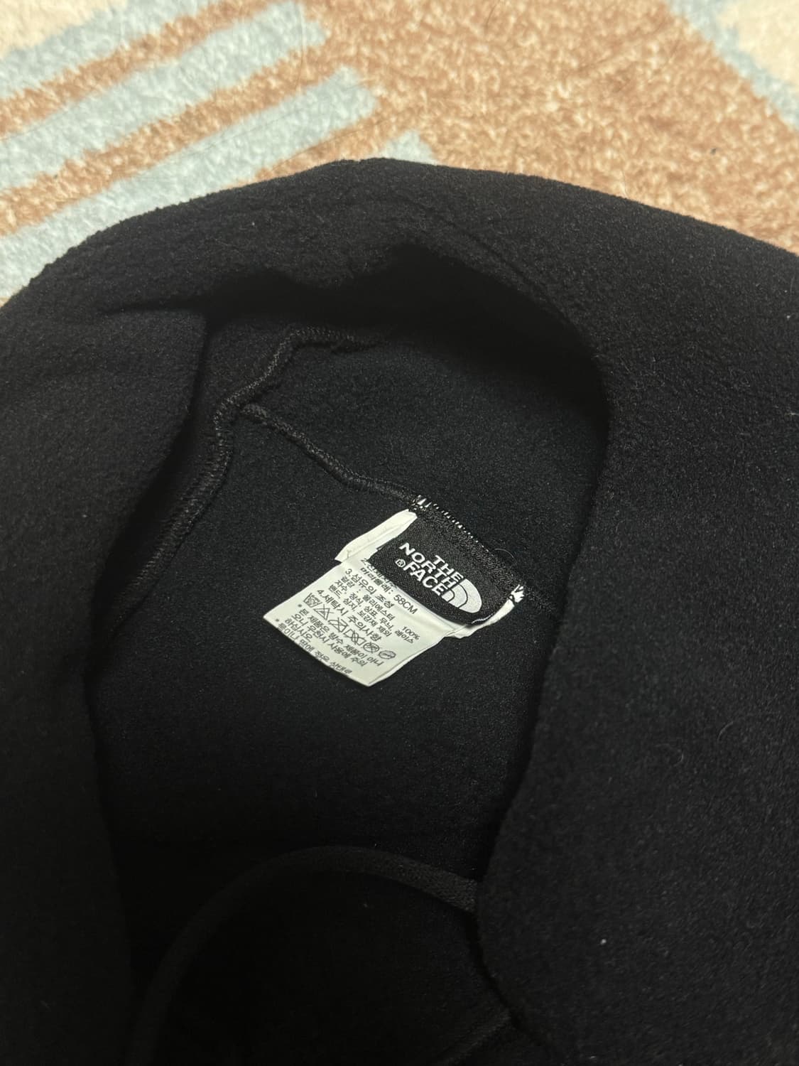 노스페이스 플리스 이어머프 비니 블랙 상품이미지2