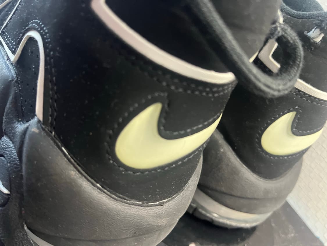 나이키 에어 모어 업템포 블랙 280mm 상품이미지4