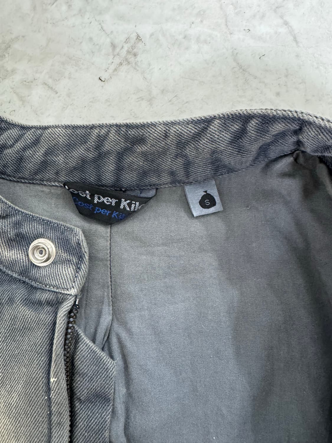 코스트퍼킬로 데님 자켓 S 상품이미지4