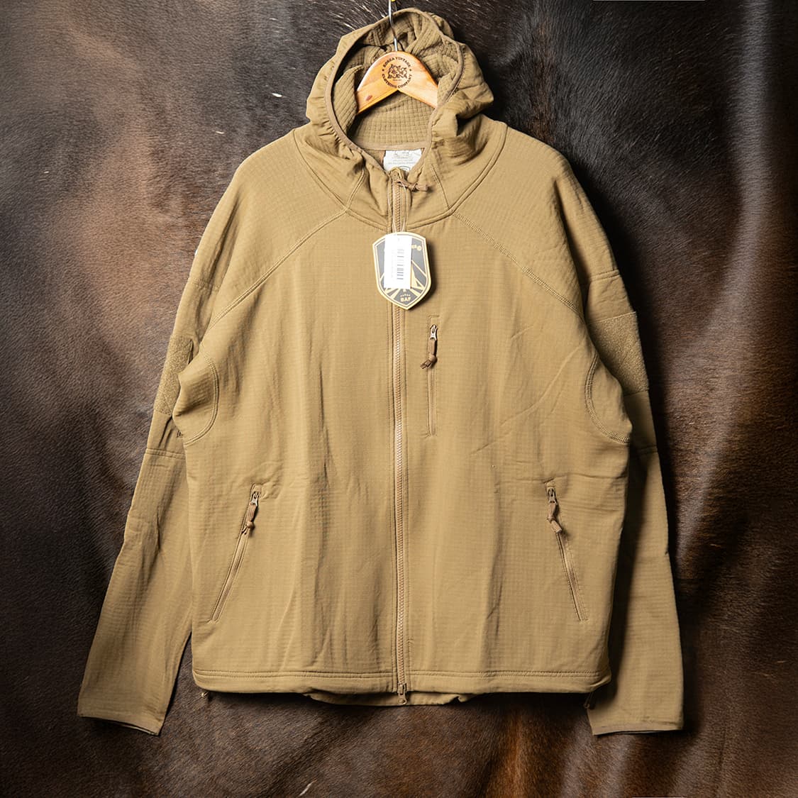 [L, XL] BAF 미해병 FROG GRID 와플 플리스 자켓  상품이미지1