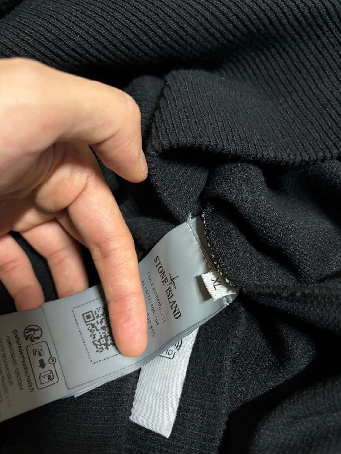 스톤아일랜드 골지 니트 xl 상품이미지3