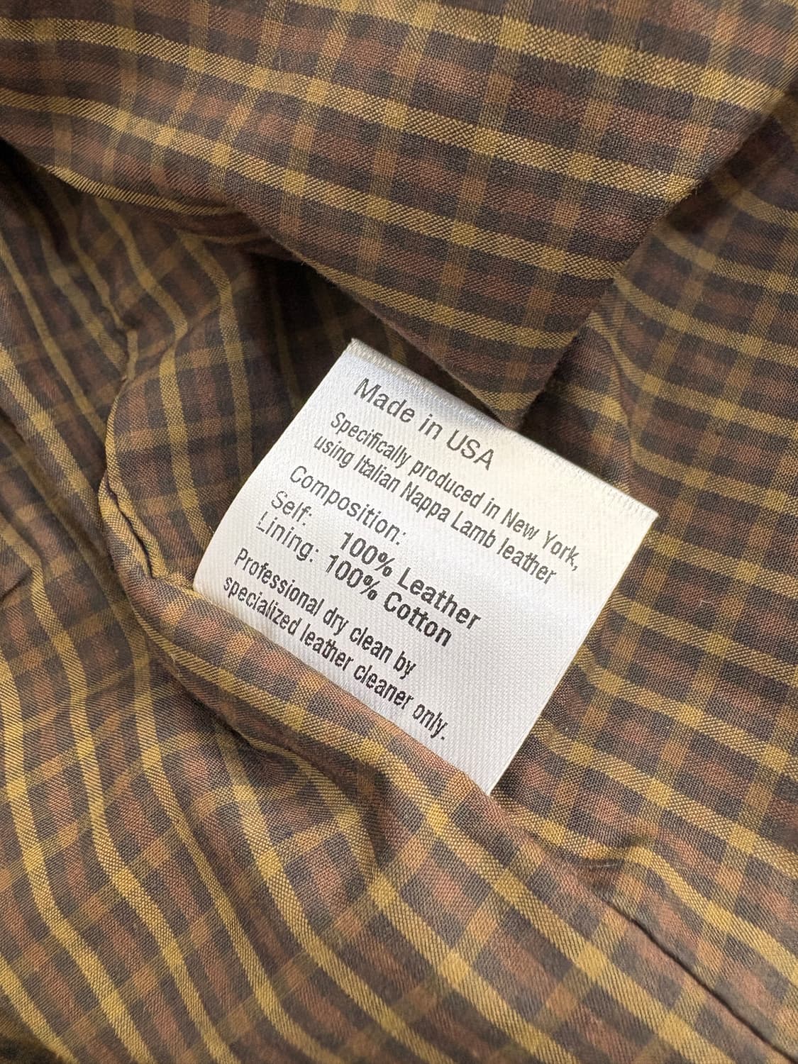 커미션 / Garrison Leather Jacket Brown / S 상품이미지10