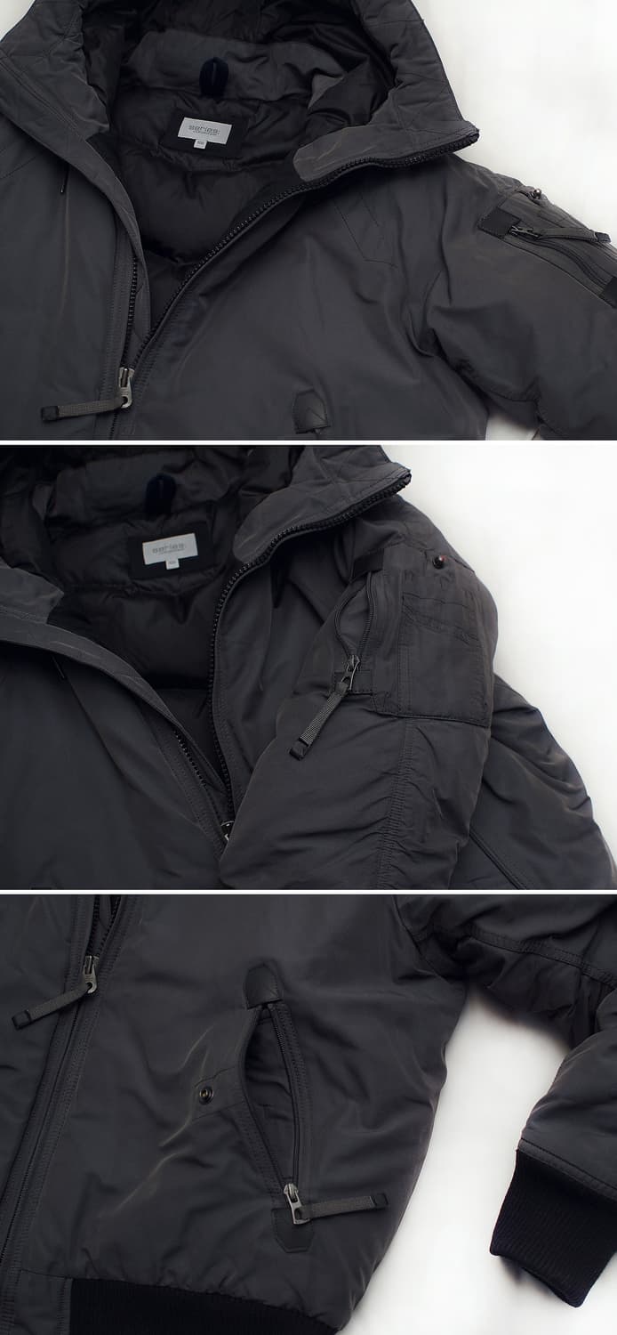 시리즈 (series) 더바머 파카 N2B 다운패딩 항공자켓 (100+) 상품이미지8