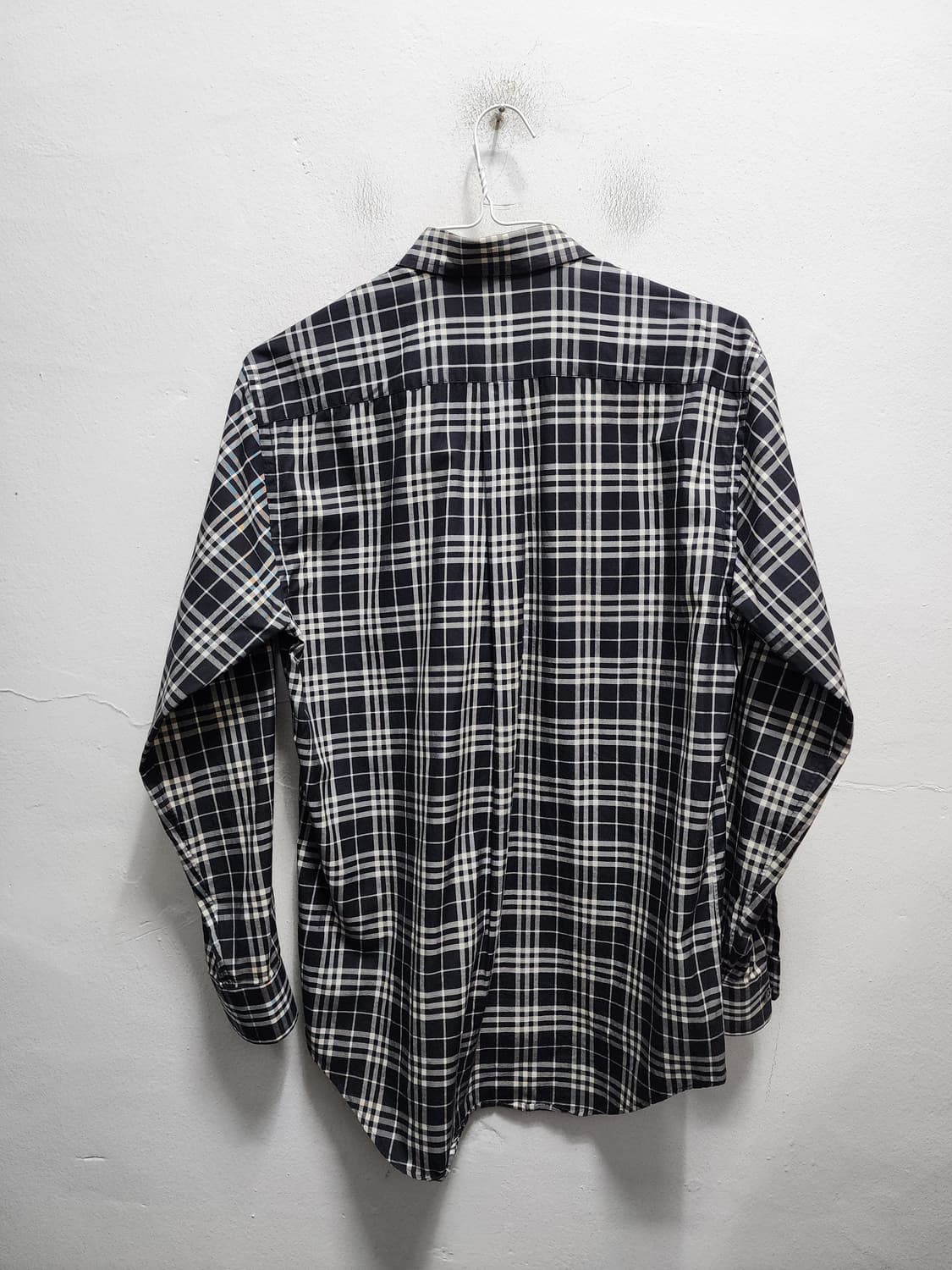 버버리 블랙 노바체크 옥스포드 셔츠 상품이미지2