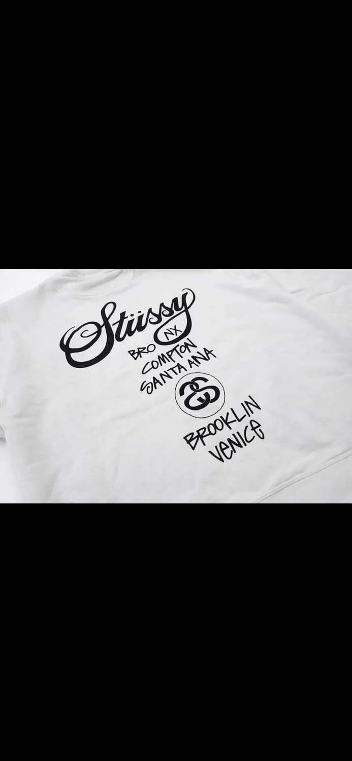 🔥[정품/무료배송]🔥STUSSY 스투시 월드투어 크루넥 맨투맨 3컬러 상품이미지4