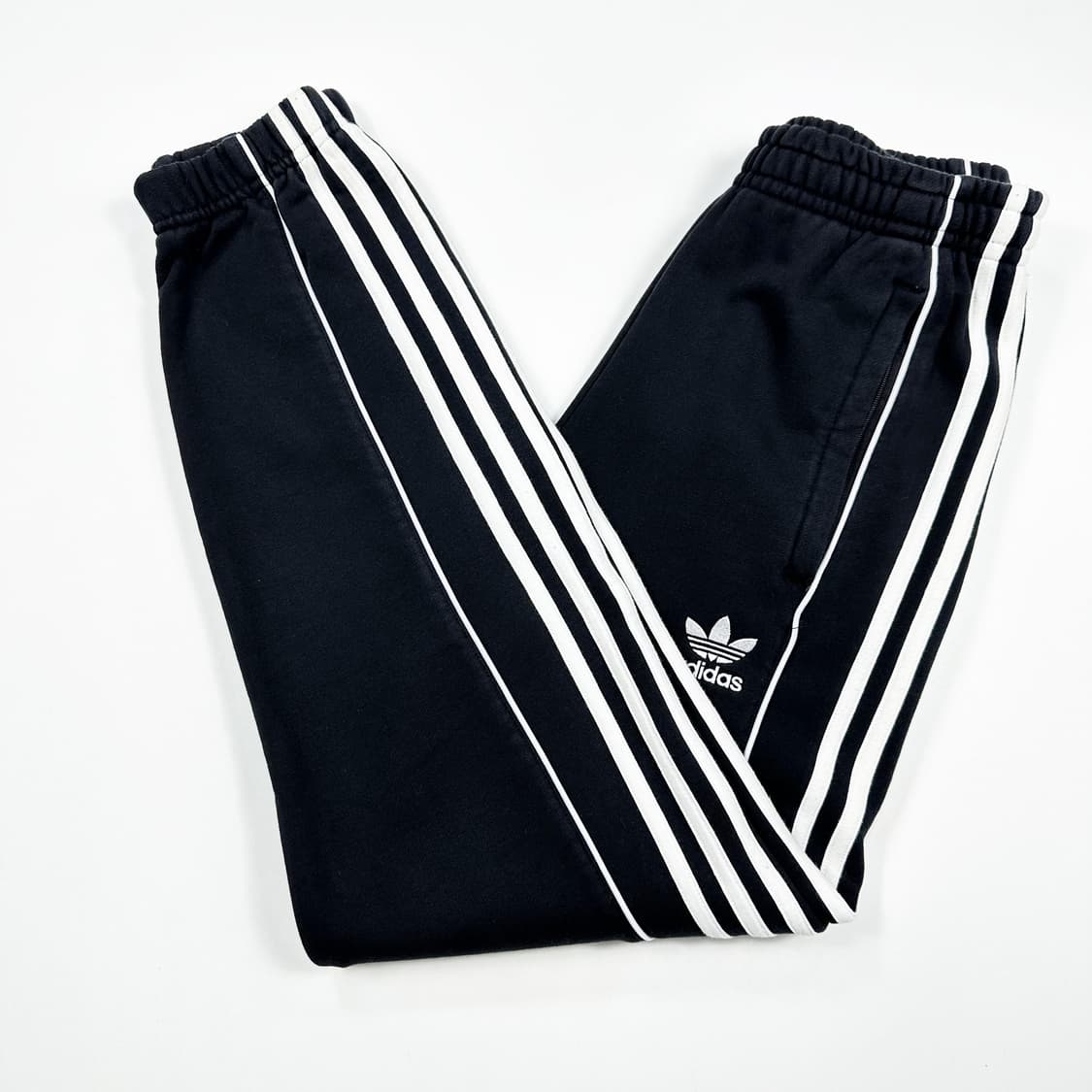 아디다스 트레포일 삼선 블랙 조거팬츠 (S 여성추천) 상품이미지2