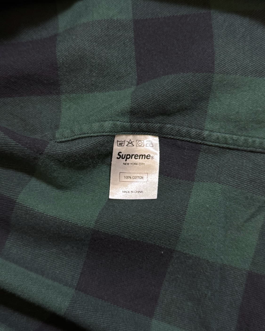 슈프림 버팔로 플란넬 셔츠 그린 상품이미지5