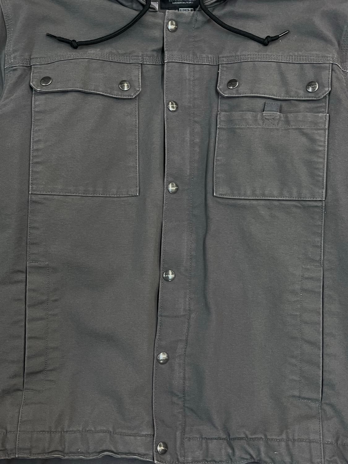 칼하트 후드 워크자켓 그레이 L #csz2162 상품이미지6