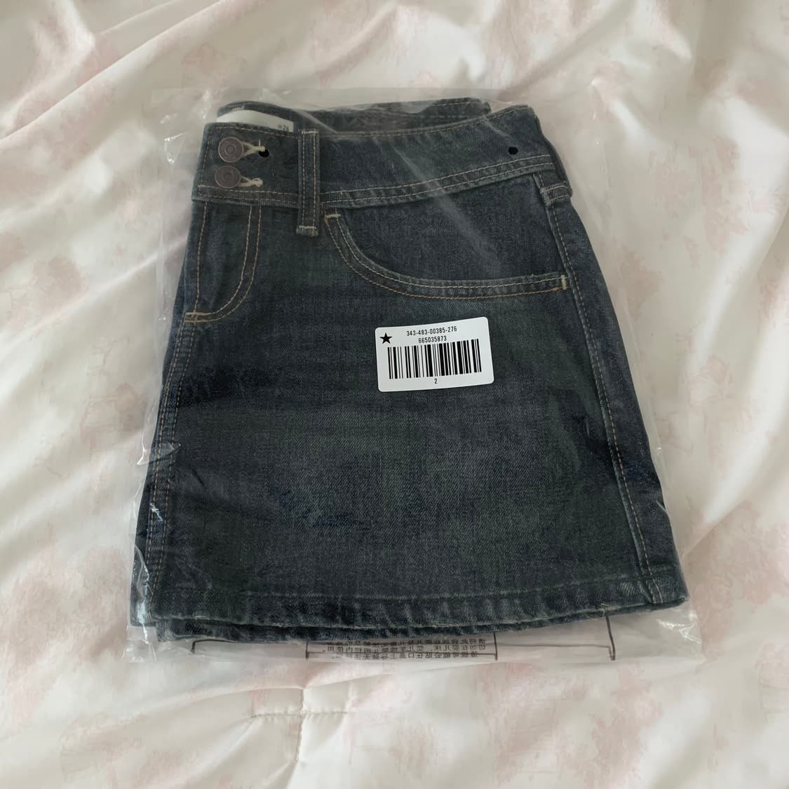 홀리스터 로우라이즈 청치마 상품이미지8