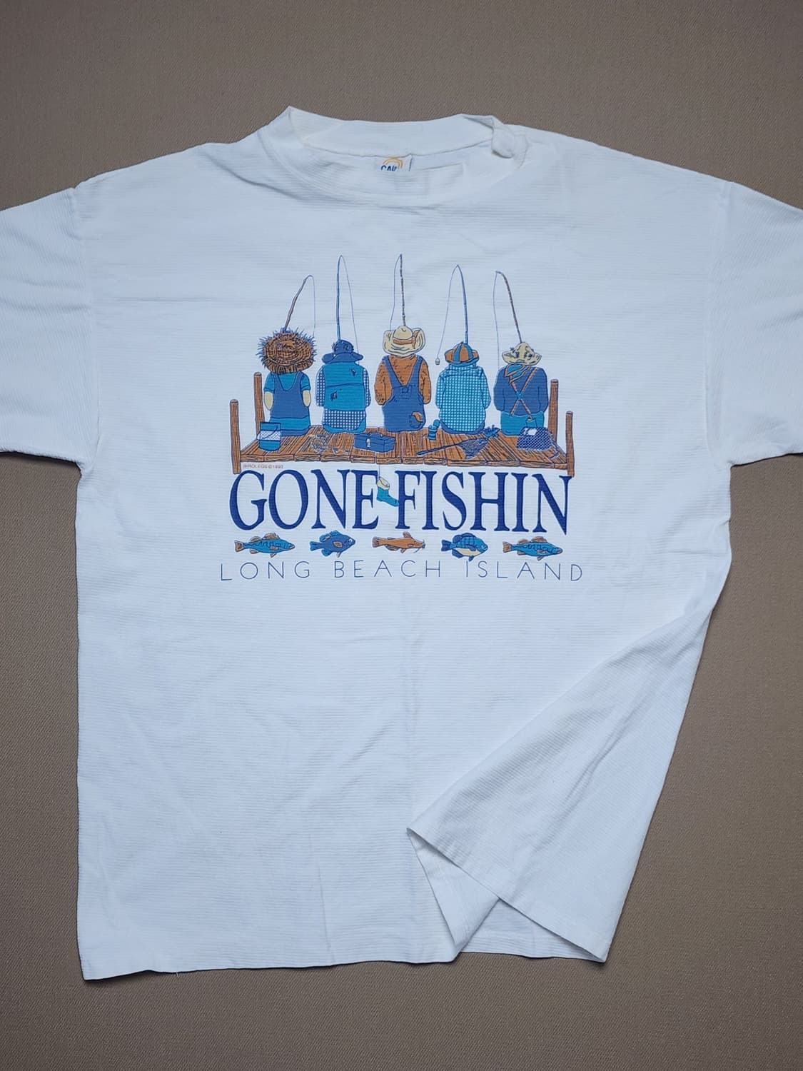 90s Gone Fishin 롱비치 빈티지 티셔츠103 상품이미지6