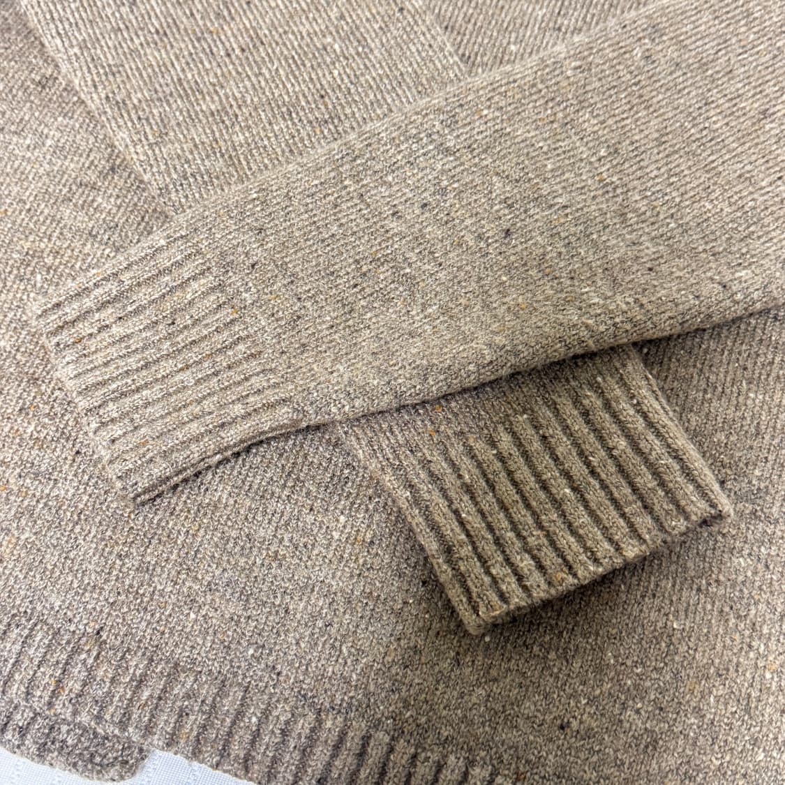 노운 네프 카라 가디건 베이지 1 상품이미지5