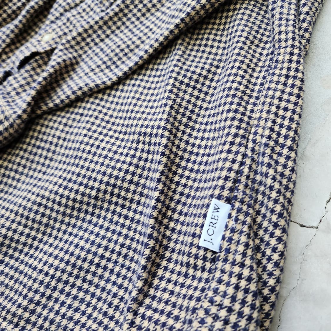 제이크루 헤비 코튼 체크 셔츠 남방 상품이미지7