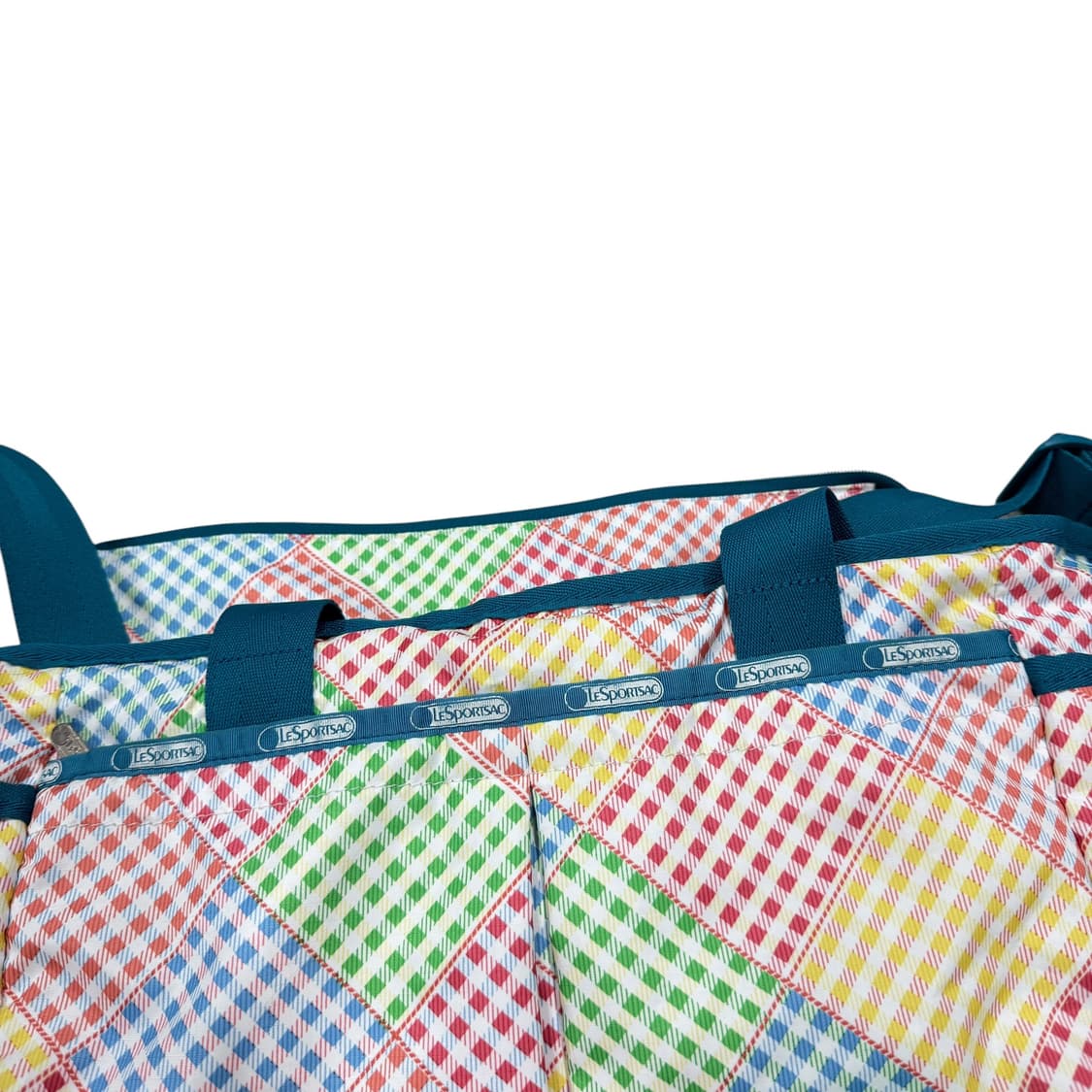 레스포삭 포켓 체크 나일론 크로스백 가방 상품이미지8