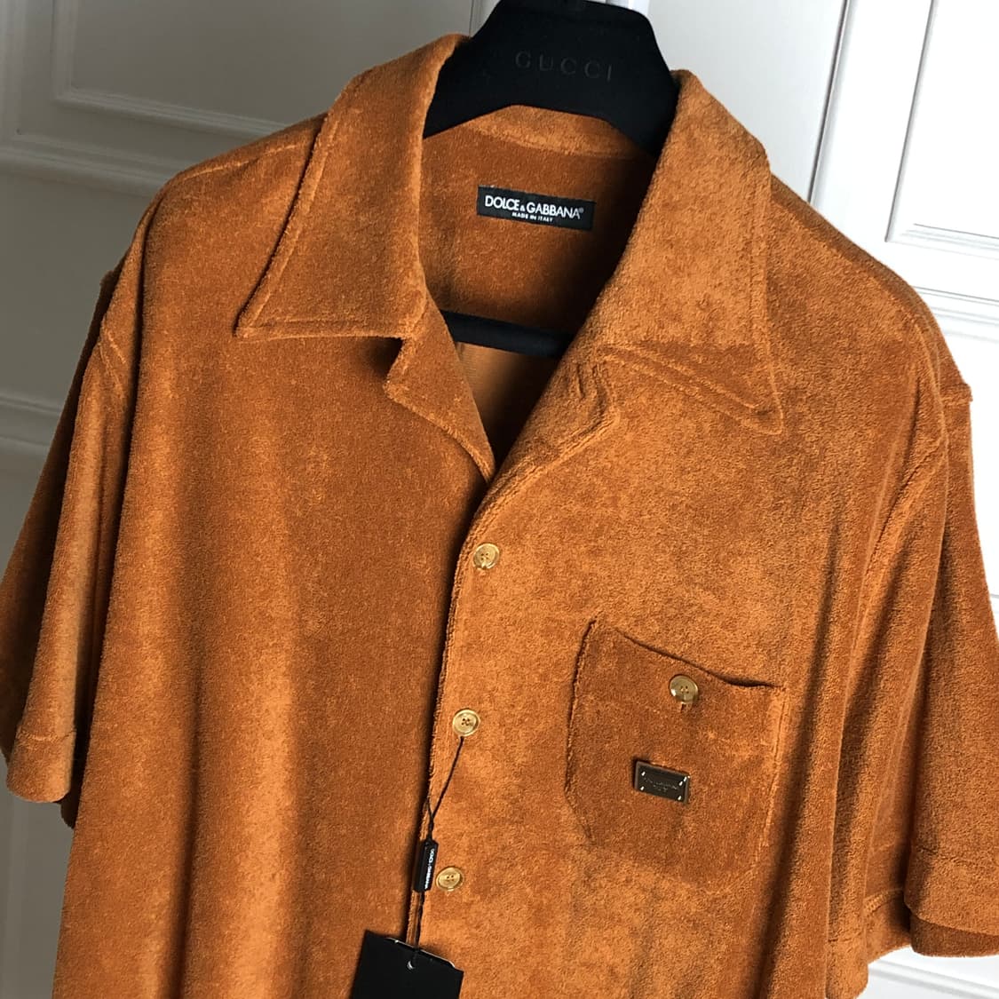 돌체앤가바나 런웨이 메인 로고 셔츠 상품이미지2