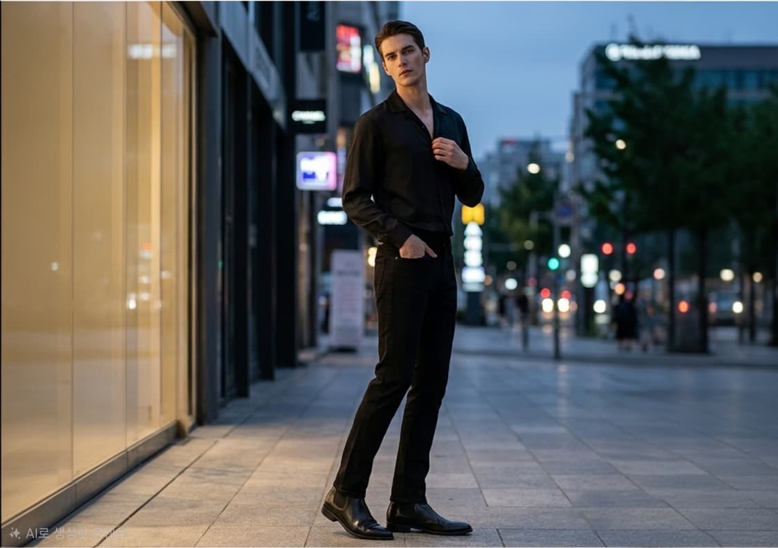 [특A급/스트레치] 리바이스 505 블랙진 30x32 상품이미지10