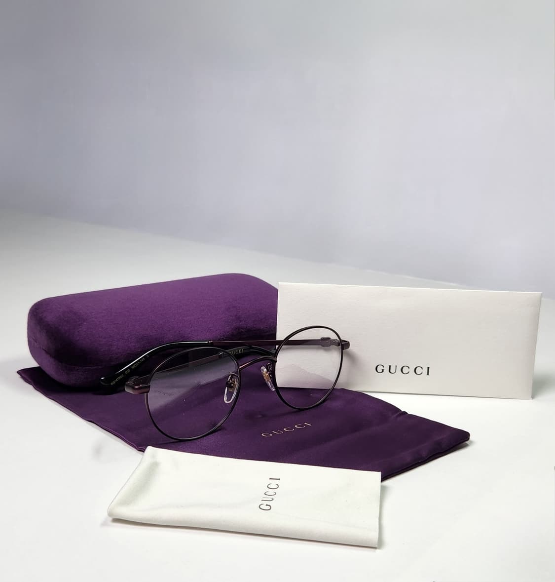 구찌 명품 메탈 라운드 안경테 [새상품&정품] 상품이미지1