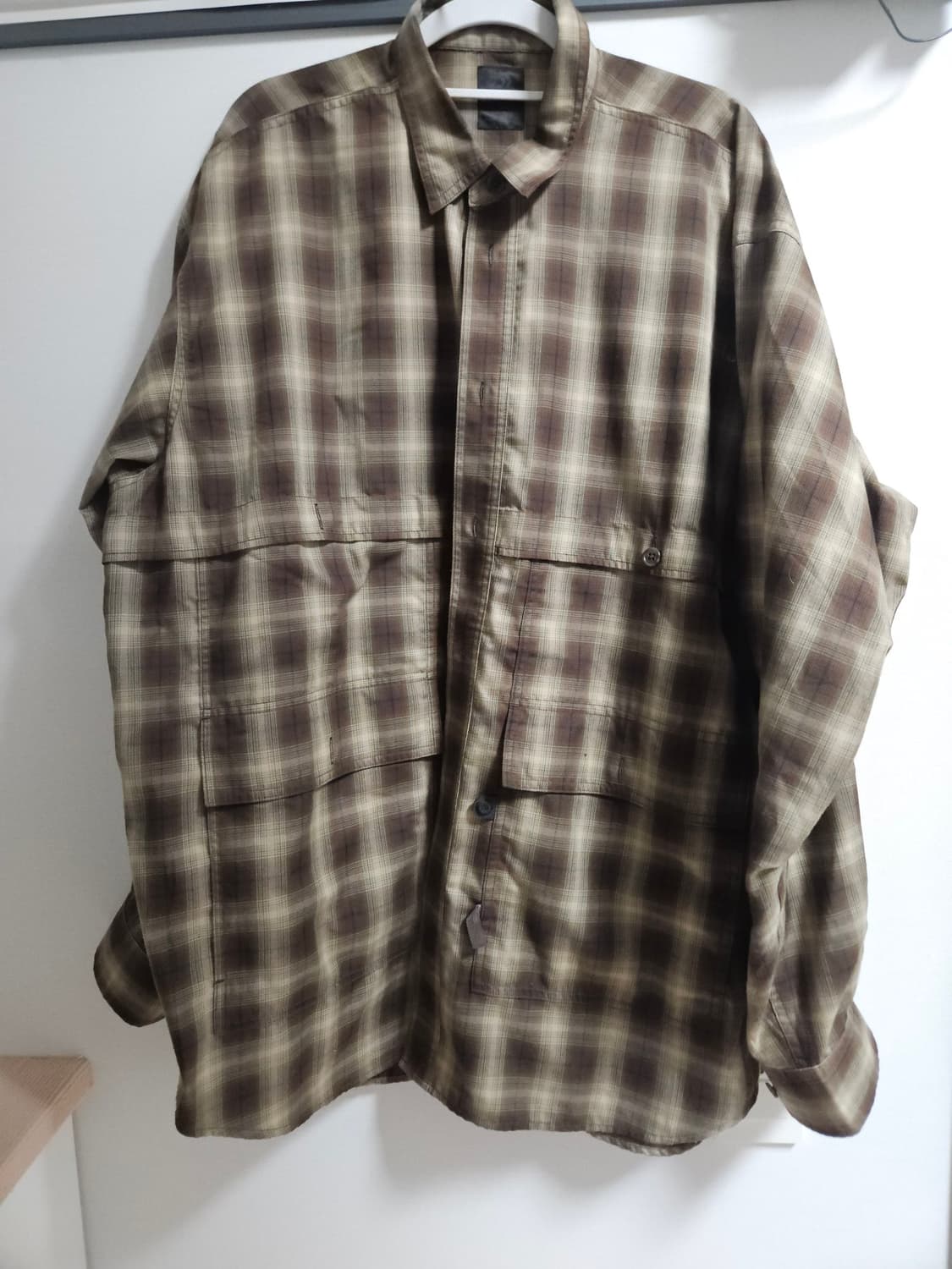 디와이피어39 TECH LOGGER SHIRTS(테크로거 셔츠) -브라운 상품이미지1