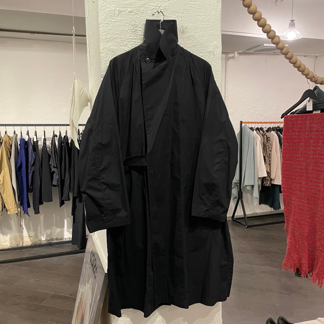 요지야마모토 뿌르옴므 레이어드 롱셔츠 상품이미지1