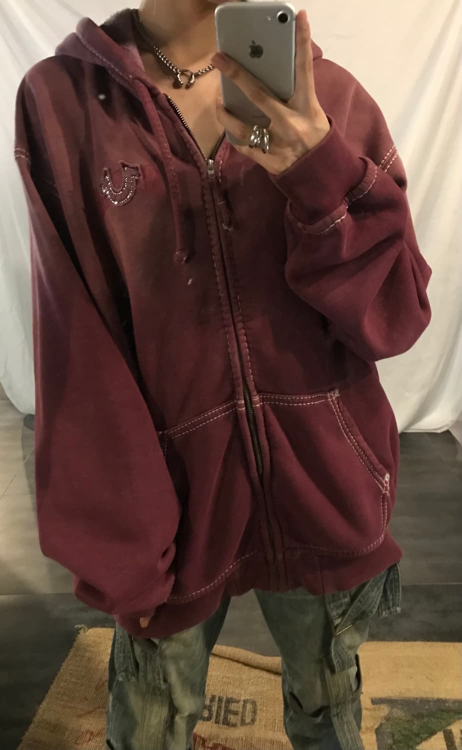 Supreme x True Religion hoodie 상품이미지5