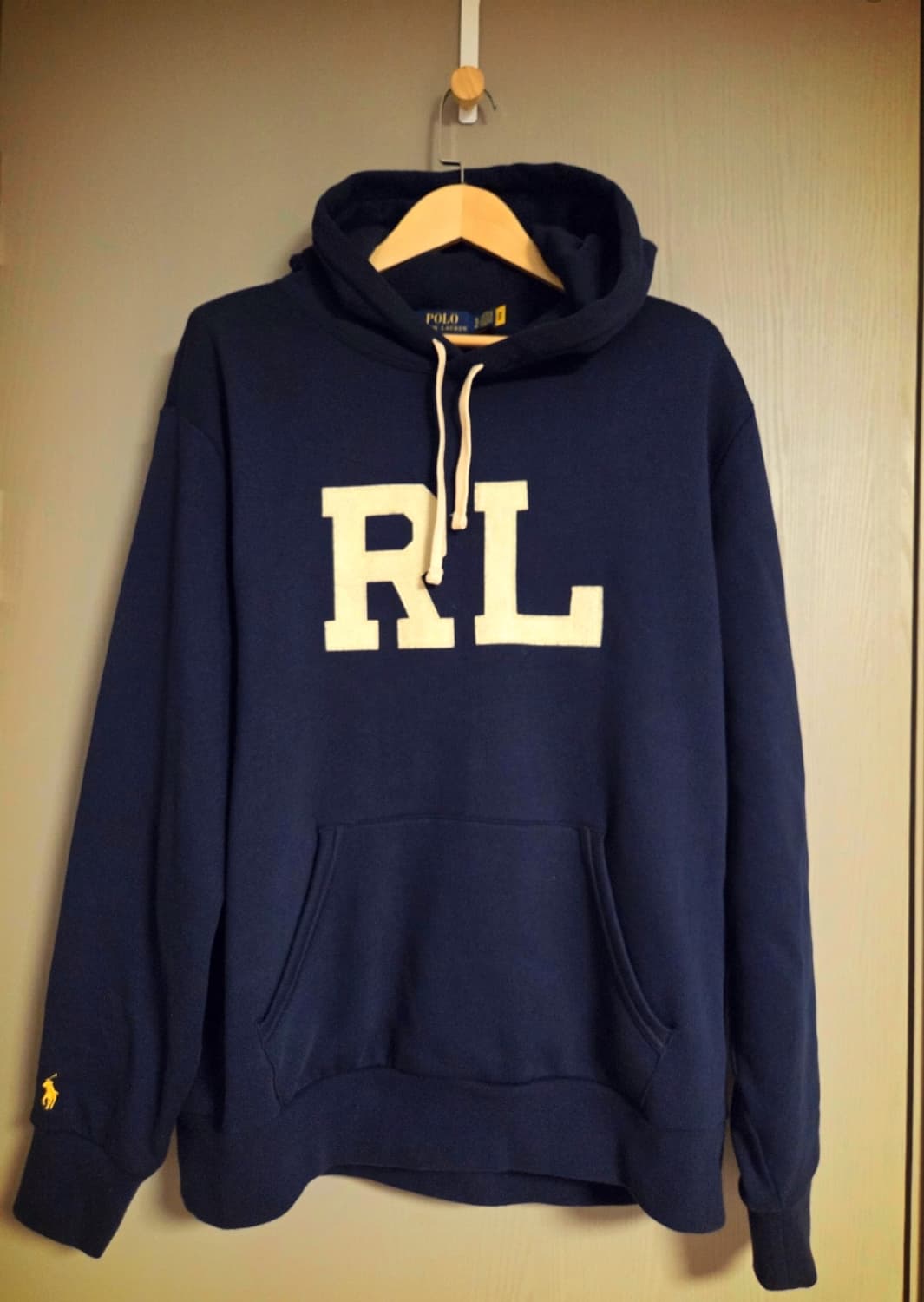 폴로 랄프로렌 RL 레터링 로고 후드티 상품이미지1