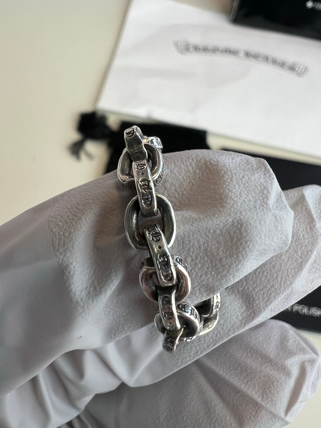 [20링크] 크롬하츠 페이퍼체인링 상품이미지4