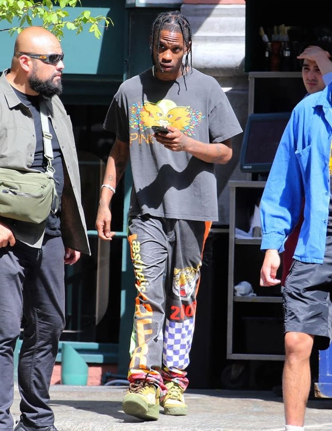 핑크플로이드 노스아메리카 투어 밴드티 상품이미지1