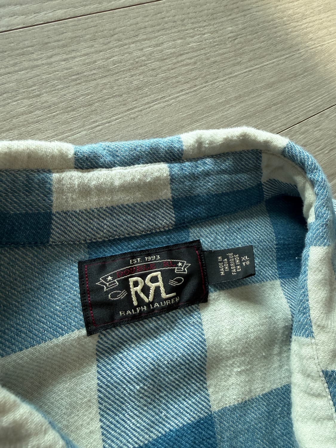 더블알엘 rrl 웨스턴 플레드 트윌 xl 상품이미지2