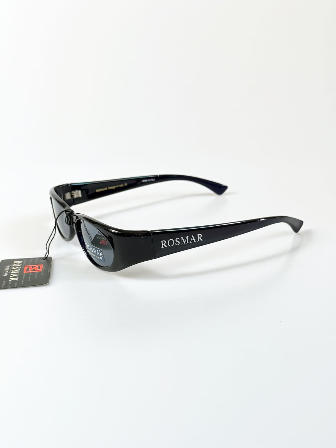 90s ROSMAR 블랙 랩어라운드 프레임 빈티지 선글라스 상품이미지3