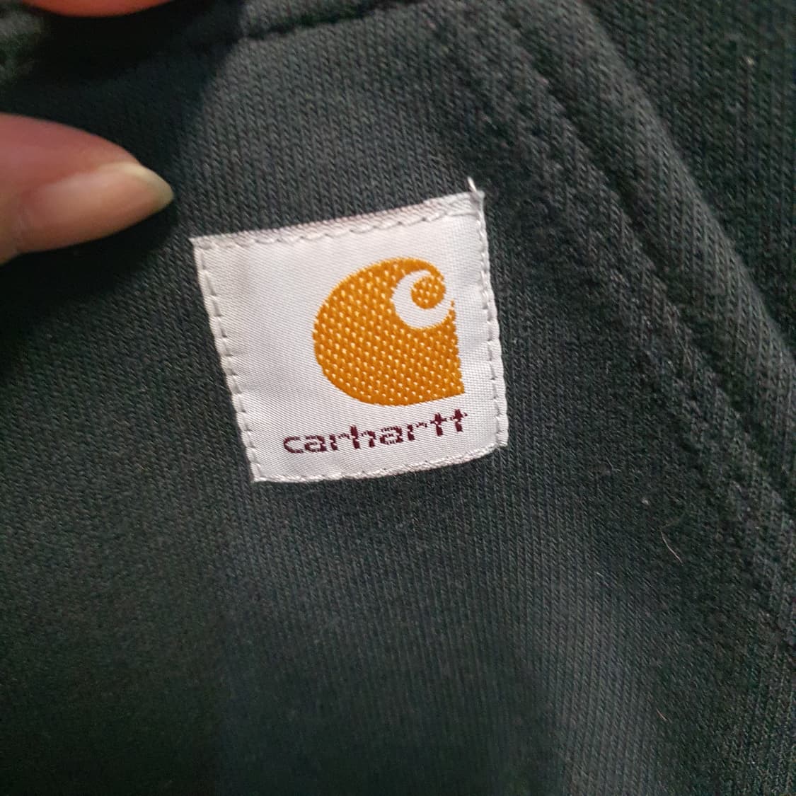 칼하트 오리지널 블랙 후드티  상품이미지3